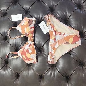 Selena knotted swim set